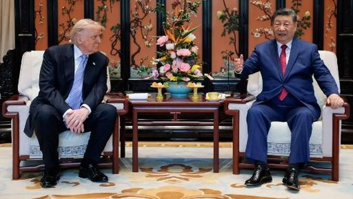 Viral Kursi Xi Jinping Lebih Tinggi dari Trump di Beijing, Taktik Dominasi?