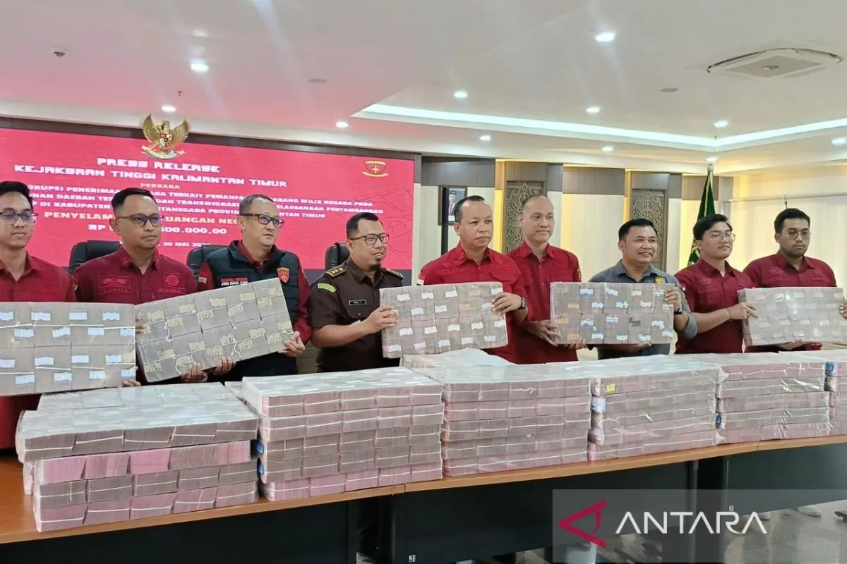 Kejati Kaltim Sita Rp57,45 Miliar Terkait Korupsi Lahan Transmigrasi