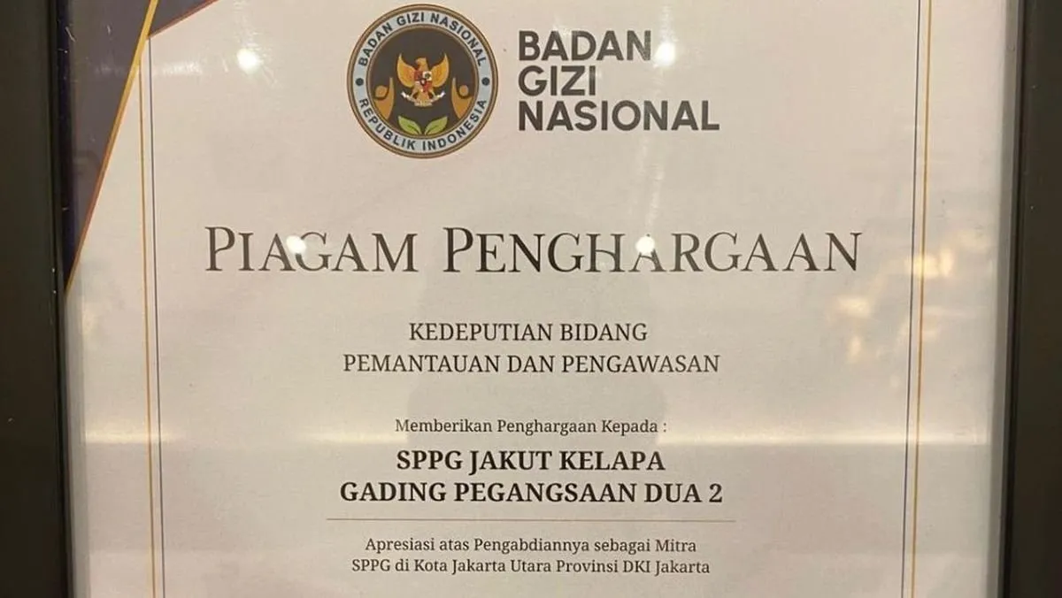 Predikat Dapur Terbaik SPPG Polres Jakut dari BGN: Prestasi atau Seremonial?