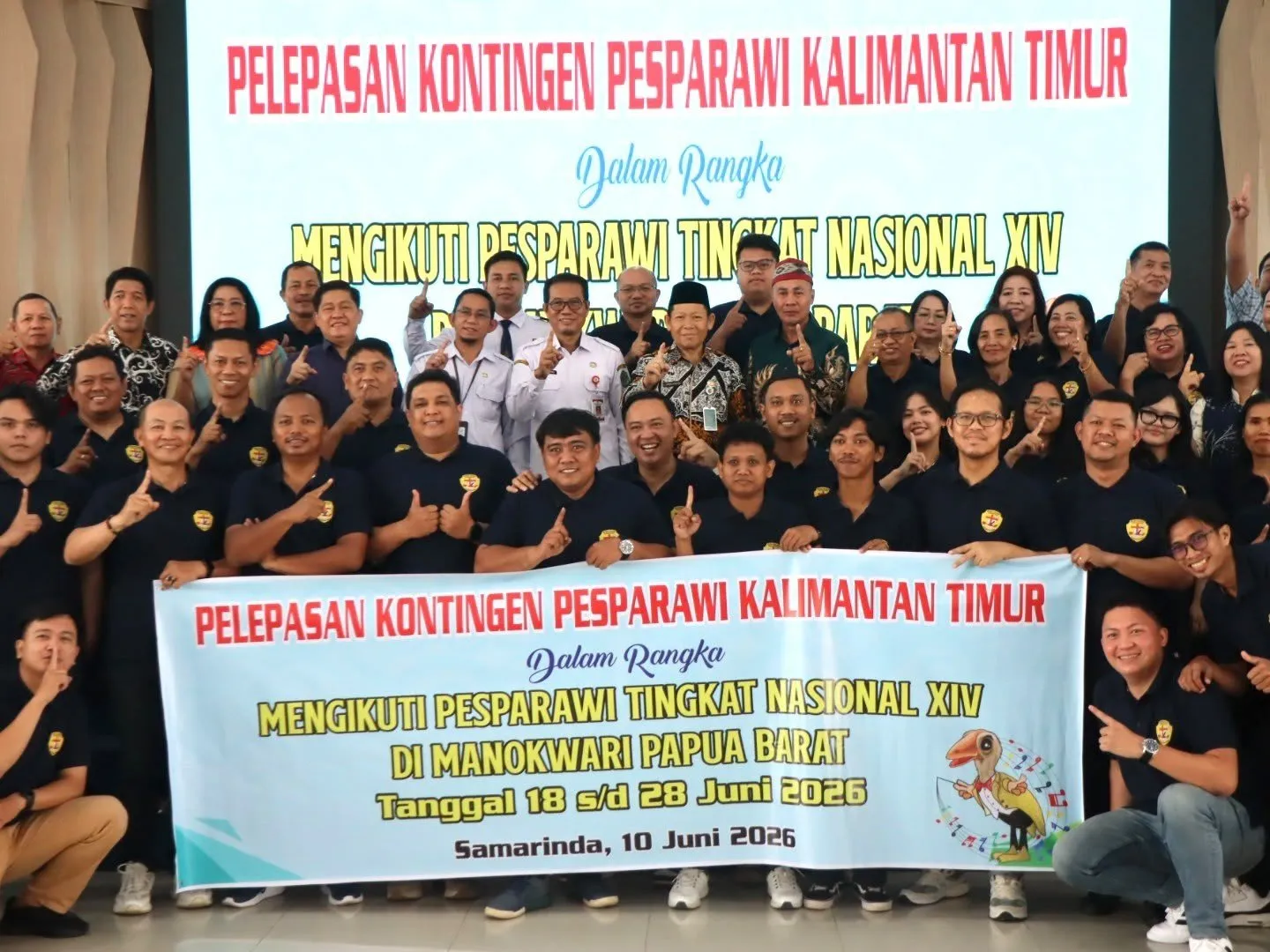 Kontingen Pesparawi Kaltim 2026 Dilepas: Target Juara di Tengah Kritik Pembinaan