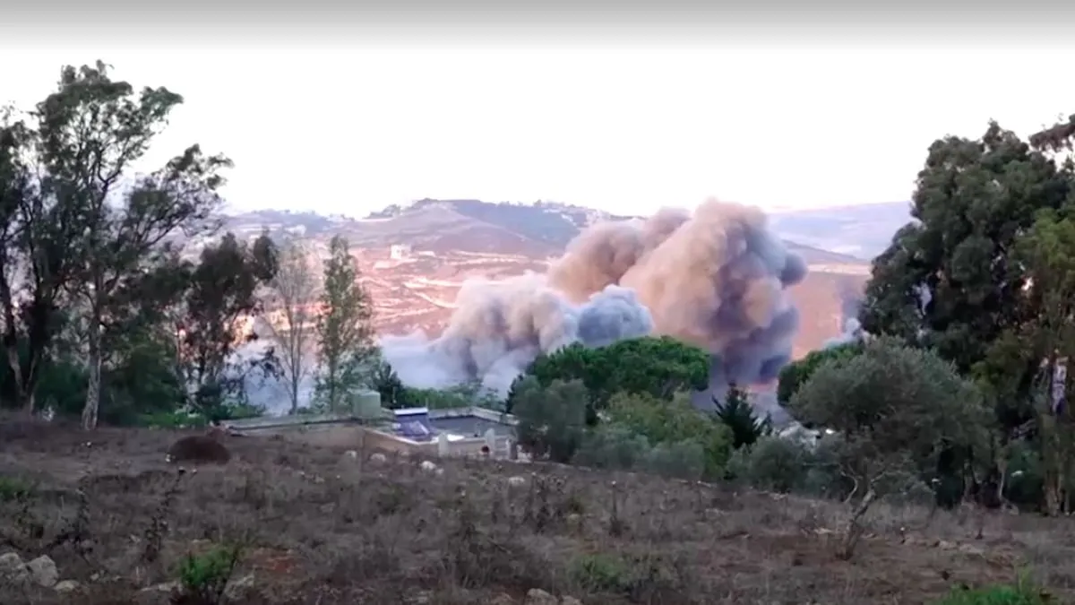 Serangan Israel di Nabatieh Lebanon: Paramedis Tewas dan 10 Orang Terluka